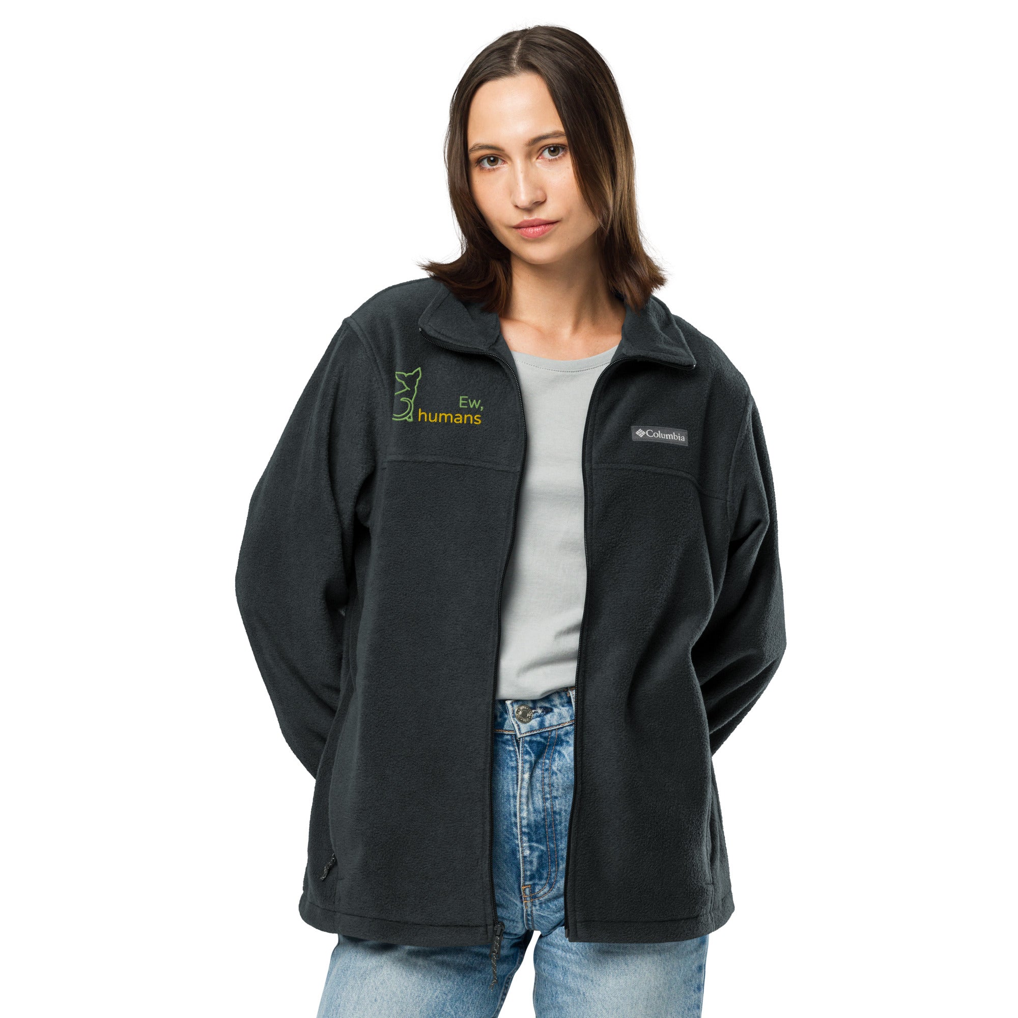 Caterpillar fleece jacket hotsell