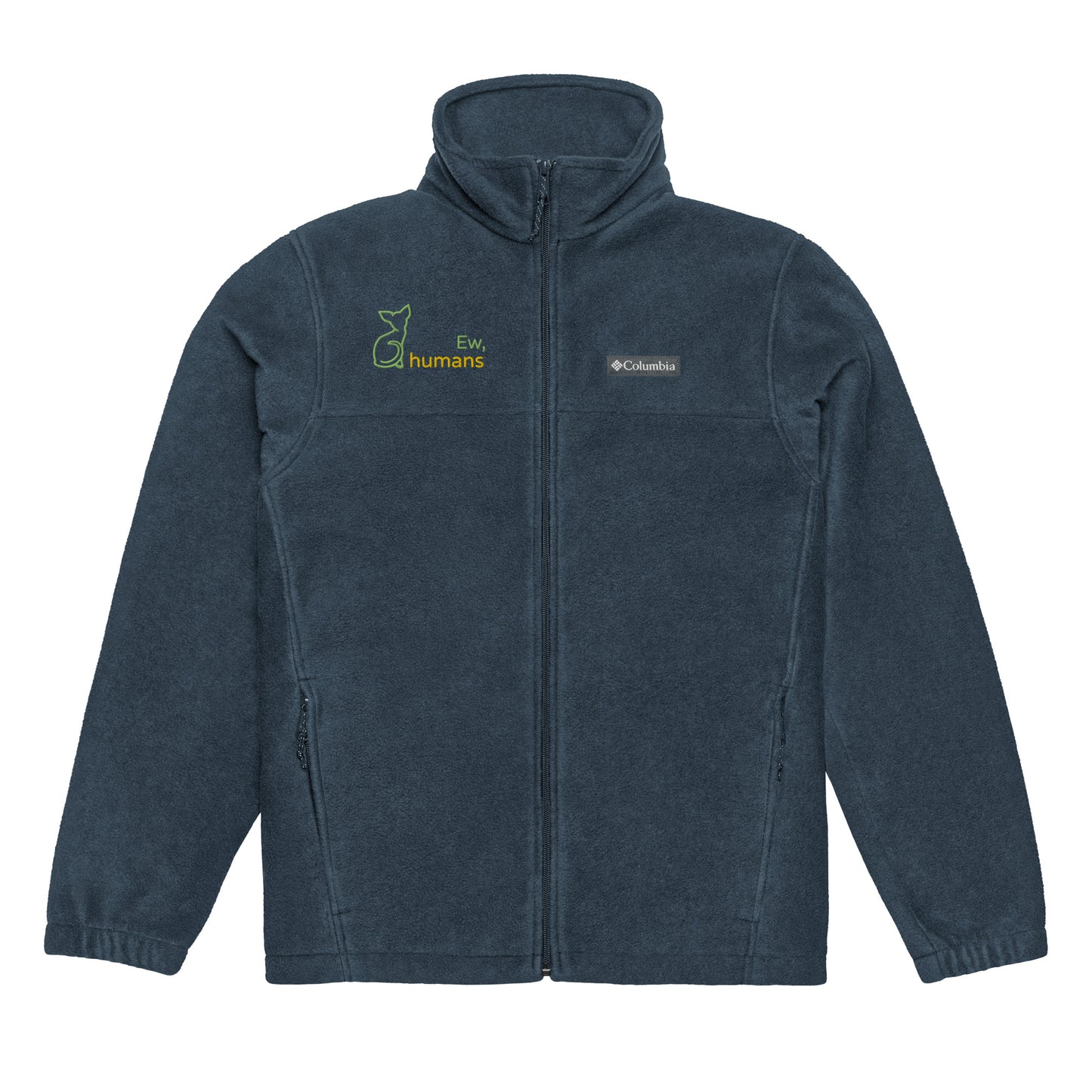 Meow-tastic Columbia Fleece Jacket for Cat Lovers