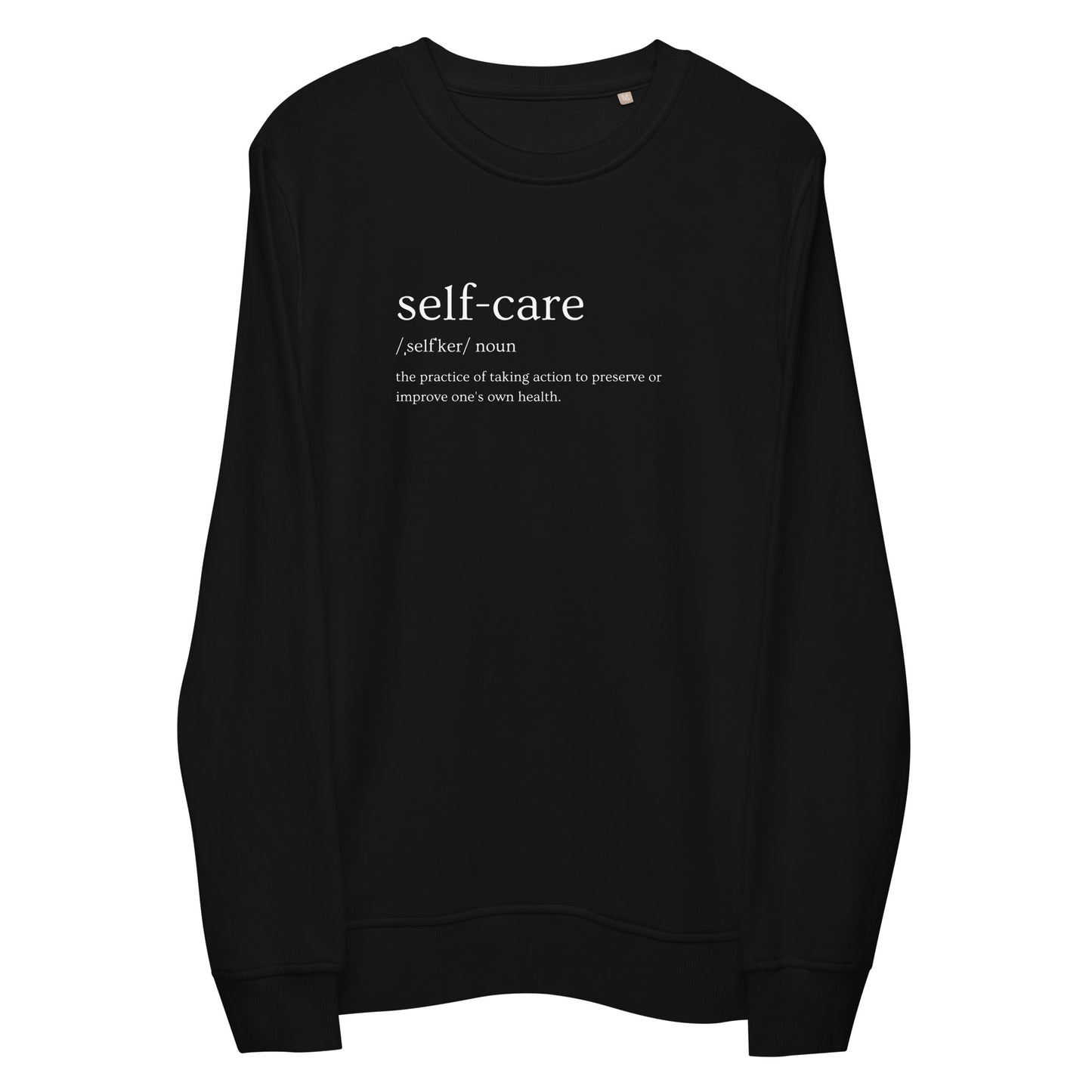 Unisex organic sweatshirt