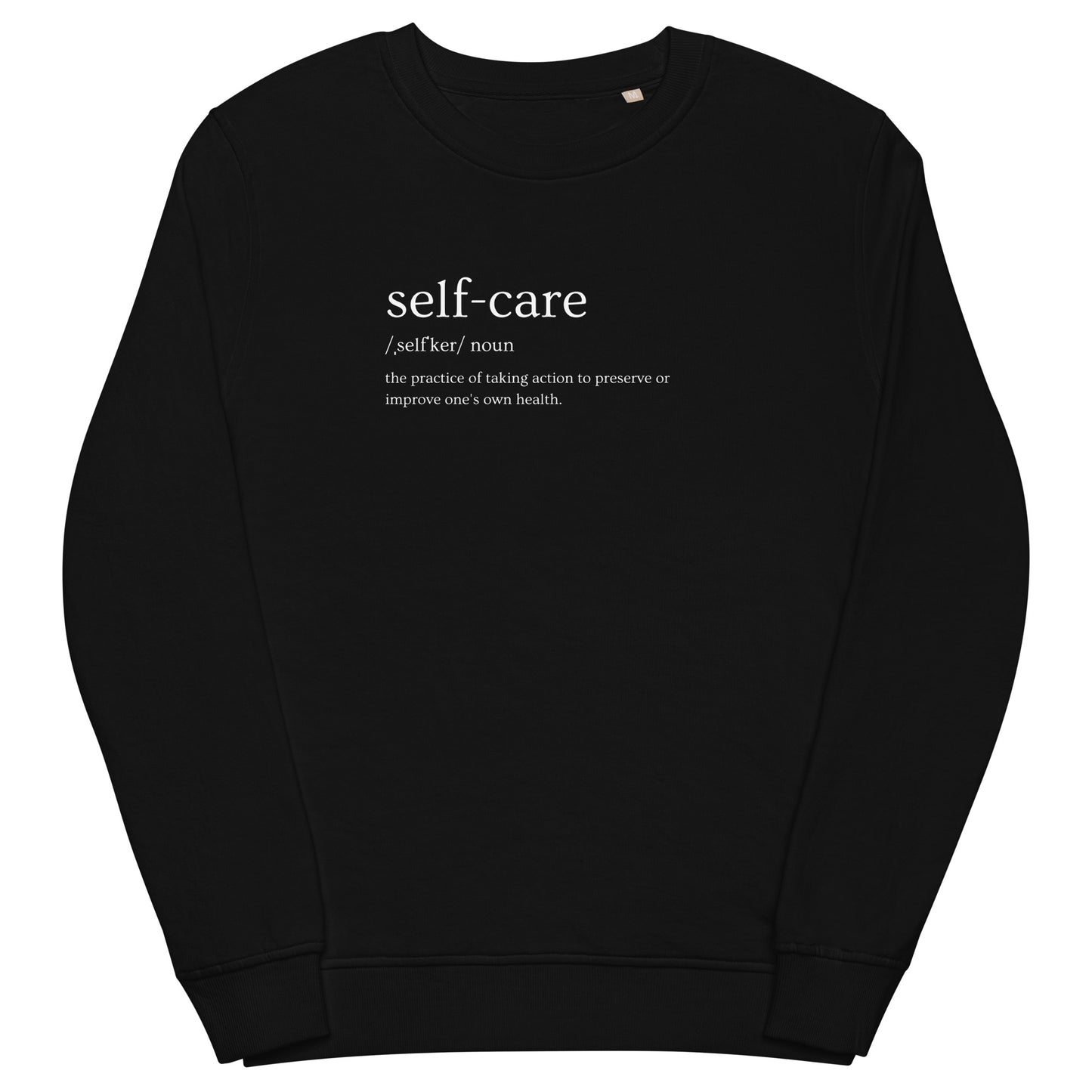 Unisex organic sweatshirt